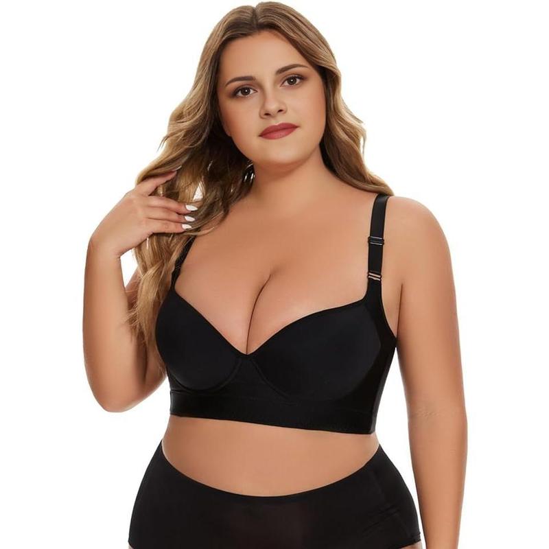 new plus size girls' bra, comfortable, slimming and anti-sagging!